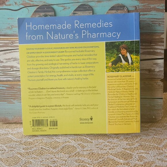 Rosemary Gladstar's Herbal Recipes for Vibrant Health - Picture 2 of 2